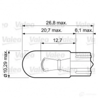 Лампа WY5W ESSENTIAL 5 Вт 12 В VALEO 4TLP EN 1437888949 32213 - Изображение 3