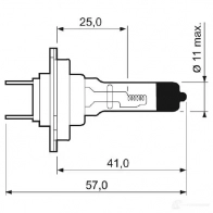 Галогенная лампа VALEO T2J0KM 032519 3 2519 215242 - Изображение 6