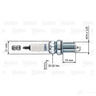 Свеча зажигания VALEO 221411 246856 RF1 1HC B91OE2 - Изображение 5
