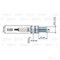Свеча зажигания VALEO 246905 Fiat Punto (188) 2 Хэтчбек 1.2 16V 80 (1833, 235, 253, 255, 333, 353, 639 80 л.с. 1999 – 2006 H2ZIS RB1 0HC-9