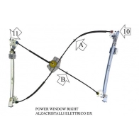 Стеклоподъемник VALEO 852588 PV H4XEO Volkswagen New Beetle