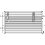 Радиатор кондиционера ORDONEZ Audi A6 (C7) 4 Универсал 2.0 Tdi 177 л.с. 2011 – 2018 2065749 2CBQG4 TOCD V