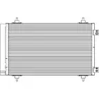 Радиатор кондиционера ORDONEZ OTKB3WH Peugeot 807 1 (E) Минивэн 2.0 HDI 136 л.с. 2006 – 2024 GDU HDP 2065751