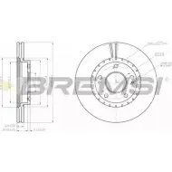 Тормозной диск BREMSI 0JD8MWJ 1274830031 DBC187V 6P 9C8H7