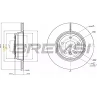 Тормозной диск BREMSI Bmw 3 (F31) 6 Универсал 2.0 325 d 211 л.с. 2012 – 2016 DBC404V UK 47YJG 2HXE1EQ