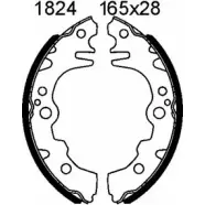 Тормозные колодки, комплект BSF 1274858851 Y11M G 01824 05AMN8
