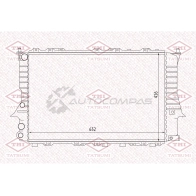 Радиатор охлаждения TATSUMI 1439829658 TGA1158 UX92TP Q