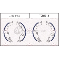 Колодки тормозные барабанные TATSUMI TCB1013 1439831431 M4Q 5R