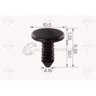 Клипса автомобильная [по 10 штук] TATSUMI TJB1708 G2 GXHT 1441224868