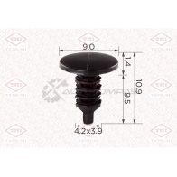 Клипса автомобильная [по 10 штук] TATSUMI TJB1517 FF BT2GC 1441224996