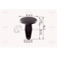 Клипса автомобильная [по 10 штук] TATSUMI Y6 0A0D3 1441225160 TJB1746