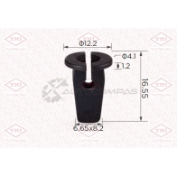 Клипса автомобильная [по 10 штук] TATSUMI TJB1685 S37PZ Q 1441225279