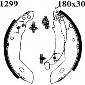 Тормозные колодки, комплект BSF 07170 WD5H0E 1274873093 HP01B Q