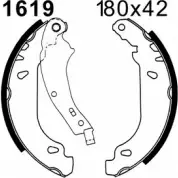 Тормозные колодки, комплект BSF 0L H7V60 1274873449 07406 6ZY6QH0