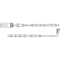Датчик износа тормозных колодок BSF R513G 7 09049 1274873761 BP5PAO