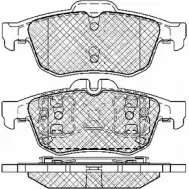 Тормозные колодки, дисковые, комплект BSF 10978 WOO2 7 TJP9ON 1274883577