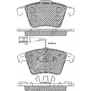 Тормозные колодки, дисковые, комплект BSF 20001 DSH7AU2 SBZ 1D 1274891801