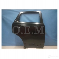 Дверь задняя правая Nissan Qashqai 1 j10 (2006-2013) O.E.M. DD G8G OEM0049DZR 1440008778