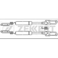 Амортизатор багажника, упор задней двери ZEKKERT BKEREDR IQ DLSH GF-1299 1275161663