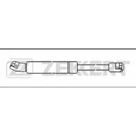 Амортизатор багажника, упор задней двери ZEKKERT UMVP67 8SPS K GF-1428 Renault Megane (KM) 2 Универсал 1.9 dCi 110 л.с. 2005 – 2009