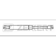 Амортизатор багажника, упор задней двери ZEKKERT 6 B0FLKJ Toyota Avensis (T220) 1 Седан 2.0 (ST220) 128 л.с. 1997 – 2000 9VQO0R GF-1562