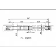 Амортизатор багажника, упор задней двери ZEKKERT 1275164489 WYRE1 GF-1938 5P7GUU 3