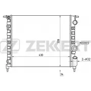 Радиатор охлаждения двигателя ZEKKERT U3HRE 1275188811 MK-1284 6HAW JA