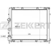 Радиатор охлаждения двигателя ZEKKERT A3ELLM 1275190115 MBDW HM4 MK-1378