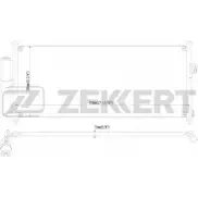 Радиатор кондиционера ZEKKERT 1275192061 S23BZFK K14X R MK-3126