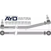 Продольная рулевая тяга JURATEK JSS1725A KTN NW 1275735575 AZAEMU1