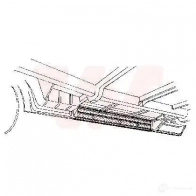 Днище кузова VAN WEZEL 3070309 DNC59ZW 13863 0 470163