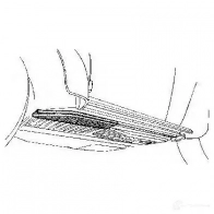 Панель пола, днище VAN WEZEL 5801386 1423217339 40155 2 CM9R5MO