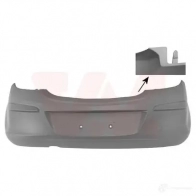 Бампер VAN WEZEL Q3U2OSX 34 1108 Opel Corsa (D) 4 Хэтчбек 1.4 (L08. L68) 100 л.с. 2009 – 2014 3750544