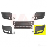 Бампер VAN WEZEL 23511 3 H9GR02 466421 1898565 - Изображение 2