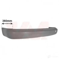 Бампер VAN WEZEL 4 62118 HM7YZ 5867544 483396 - Изображение 2