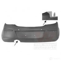 Бампер VAN WEZEL LBPIT 2 5410909603601 Opel Corsa (D) 4 Хэтчбек 1.4 (L08. L68) 100 л.с. 2009 – 2014 3750541