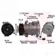 Компрессор кондиционера VAN WEZEL 467014 5410909602024 2500K289 69YIZ8 C