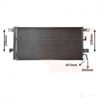 Радиатор кондиционера VAN WEZEL COH4 Z Audi A4 (B9) 5 Седан 40 TFSI Mild Hybrid 204 л.с. 2020 – наст. время 03015703 5410909676704