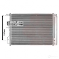 Радиатор кондиционера VAN WEZEL Y22 Z8F1 82015706 Hyundai Tucson (TL) 2 Кроссовер 1.6 CRDi 4wd 116 л.с. 2018 – наст. время