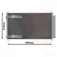 Радиатор кондиционера VAN WEZEL 479893 53005708 5410909625856 YE 3L6 - Изображение 2