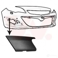 Накладка бампера VAN WEZEL 5410909648862 1191791694 2Z99Z 5F 3753492 - Изображение 2