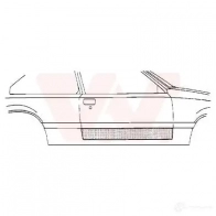 Дверь VAN WEZEL 3172 12 3770172 EKIZ4V 473720