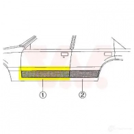 Дверь VAN WEZEL 1734175 463679 DGP5GV 703 311