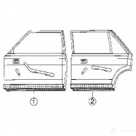 Дверь VAN WEZEL 5410909038304 1423216056 Y0R D9X 300278