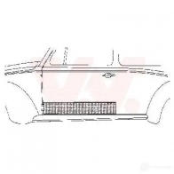 Дверь VAN WEZEL M7EBWD 5801.71 40121 1 481827