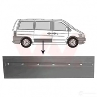 Дверь VAN WEZEL Mercedes V-Class 5410909663469 X9S 6F3 3078174