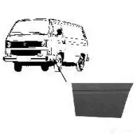 Дверь VAN WEZEL 483476 5870172 4163 12 OMT52NR