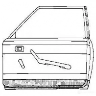 Дверь VAN WEZEL 401 232 1423217335 JBL7A 5801272
