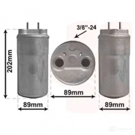 Осушитель кондиционера VAN WEZEL 476242 4300D555 OCO PJRA 5410909511234 - Изображение 2