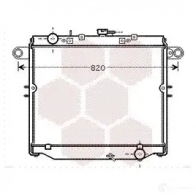 Радиатор охлаждения двигателя VAN WEZEL 7ITR53 6 0532477 53002477 Toyota Land Cruiser (J100) 7 Внедорожник 4.7 (UZJ100) 235 л.с. 1998 – 2007